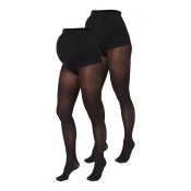 MAMALICIOUS Najlonke MLSABINE, črna