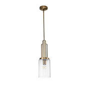 Quintiesse QN-KIMROSE-MP-BNB - Luster na šipci KIMROSE 1xE27/60W/230V zlatni