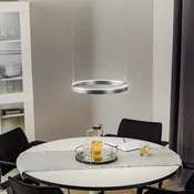 Bopp Float LED-visoka svetilka z upravljanjem z gestami, aluminij - Dnevna soba/jedilnica - Sodobni - Kovina