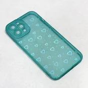 Maska za telefon Heart Color IMD za iPhone 12 Pro Max 6.7 zelena