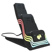PDP Afterglow Wave Dual Charger - Black (XSX,X1)