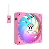 Thermaltake CT140 EX ARGB Sync 140 mm ohišni ventilator, rožnat, 3-delni paket, osvetlitev ARGB