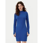HUGO Vsakodnevna obleka Nilla 50531138 Modra Slim Fit