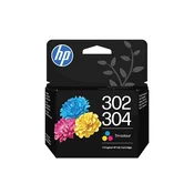 ČRNILO HP BARVNO 302/304 ZA DeskJet 1110, 2130, 2600, 3630, 3700 series