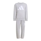 ADIDAS SPORTSWEAR Športna trenirka ESSENTIALS svetlo siva/bela