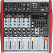 Novox M8 mešalna miza z USB predvajalnikom - KOPIJA