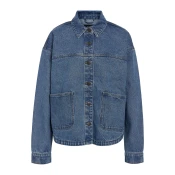 Noisy may Prehodna jakna NMKETTIE moder denim