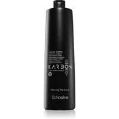 Echosline CHARCOAL Karbon 9 šampon z aktivnim ogljem za poškodovane in kemično obdelane lase 1000 ml