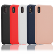 Maska Velvet touch za Samsung A6/A600F (2018) crvena
