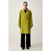 JOOP! Volneni plašč 263C32Corina 30103371 Zelena Regular Fit