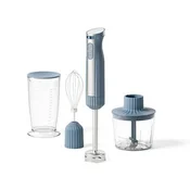 Guzzini Sous Chef Stabmixer mit Zubehör, navy blue