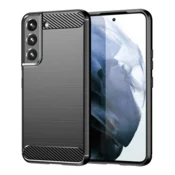Silikonski ovitek za Samsung Galaxy A18 - mat carbon črn