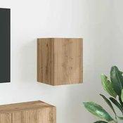 vidaXL TV stenska omara Oreh 30 x 31 x 40 cm Konstruiran les