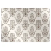 Decormat Podloga za zaščito tal Brown symbol 120x90 cm 2 cm