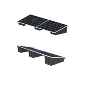 Nosilci za talno montažo solarnih panelov Za 4 PANELE