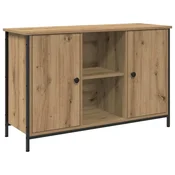 Vidaxl Komplet TV omaric Umetni hrast 101 x 35 x 65 cm Konstruiran les