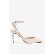 Čevlji s peto NINE WEST CD23029-3 Bela