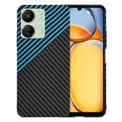 Trden TPU ovitek Techsuit Carbonite FiberShell za Xiaomi Redmi 13C 4G/Poco C65/Redmi 13C 5G - blue pulse