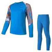 Senzor MERINO IMPRESS otroški set, moder (150)