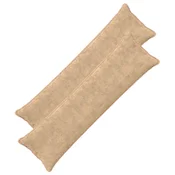 vidaXL Prevleka za blazino 2 kos HOUTEN Krem 40 x 145 cm