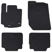 vidaXL Avto preproga 4 pcs Črna primeren za Suzuki S-CROSS TPE