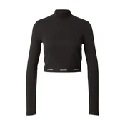 Calvin Klein Jeans Majica črna / bela