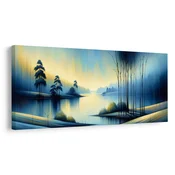 Slika sanjski pogled na pokrajino - 120x60