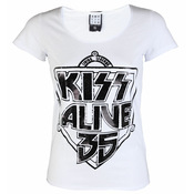 Metal ženska majica Kiss - K 35 WHITE - AMPLIFIED - AV601K35 wht
