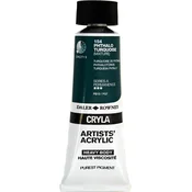 Daler Rowney Cryla Artists’ Akrilna barva Phthalo Turquoise 75 ml 1 kos