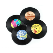 Set 4 podstavkov VINYL RETRO