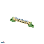 Schelinger elektroinštalačna svorkovnica 8X12 mm, zelena, 125 A, 500 V BM-A18-TBJ-8X12-08P-ZI