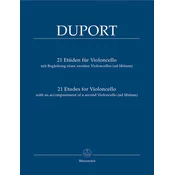 DUPORT:21 ETUDES FOR CELLO