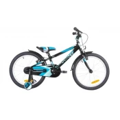 Sprint dječji bicikl Casper 18 Black Matt/Blue
