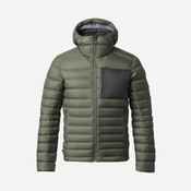 Pernata jakna za trekking MT500 -10 °C s kapuljacom muška plava