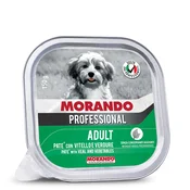 Morando Professional Prof Adult Pate Teletina in zelenjava 150g alu-pak