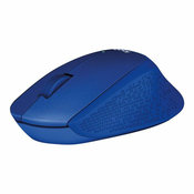 Logitech mouse M330 Silent Plus - blue