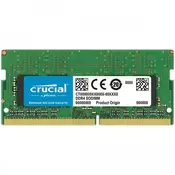 Crucial DRAM 4GB DDR4 2666 MTs (PC4-21300) CL19 SR x8 SODIMM...