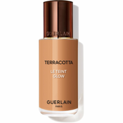 GUERLAIN Terracotta Le Teint Glow tekoči puder z učinkom osvetljevanja za naraven videz odtenek 5W Warm 35 ml