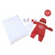 Llorens M844-54 obleka za punčko NEW BORN velikost 43-44 cm