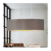 Eglo 55271 - Lestenec na vrvici MASERLO 2xE27/60W/230V rjava
