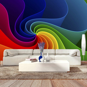 Samoljepljiva foto tapeta - Colorful Pinwheel 98x70