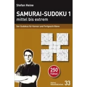 Samurai-Sudoku 1 mittel bis extrem. Tl.1