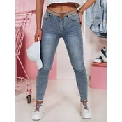 Spodnie damskie jeanskowe skinny SKINLENA Dstreet