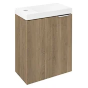 SAPHO Elegantna kopalniška omarica LATUS X, dub cuneo, 39,4x50x22 cm