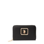 U.S. POLO ASSN. Denarnica zlata/črna