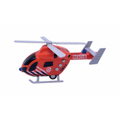 Unikatoy spasilacki helikopter, 19 cm, crvena (25535)