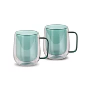 Lamart LT9124 Dvodelni komplet kozarcev za čajVaso, 250 ml, zelena
