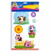 Zidna dekoracija 3D 41x29 cm Littlest Pet Shop 1