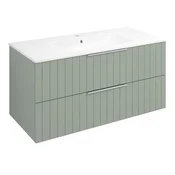 SAPHO CIRASA STRIP Kopalniška Omarica 99,8x52x46cm, Zelena Eleganca