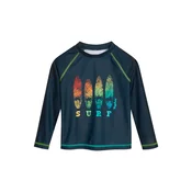 PLAYSHOES UV-zaščita Surf marine/voda/svetlo zelena/oranžna